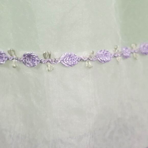 Vintage Bryan & Co Baby Girl Sage Green Tulle Dress Size 48 Mo - Picture 3 of 10